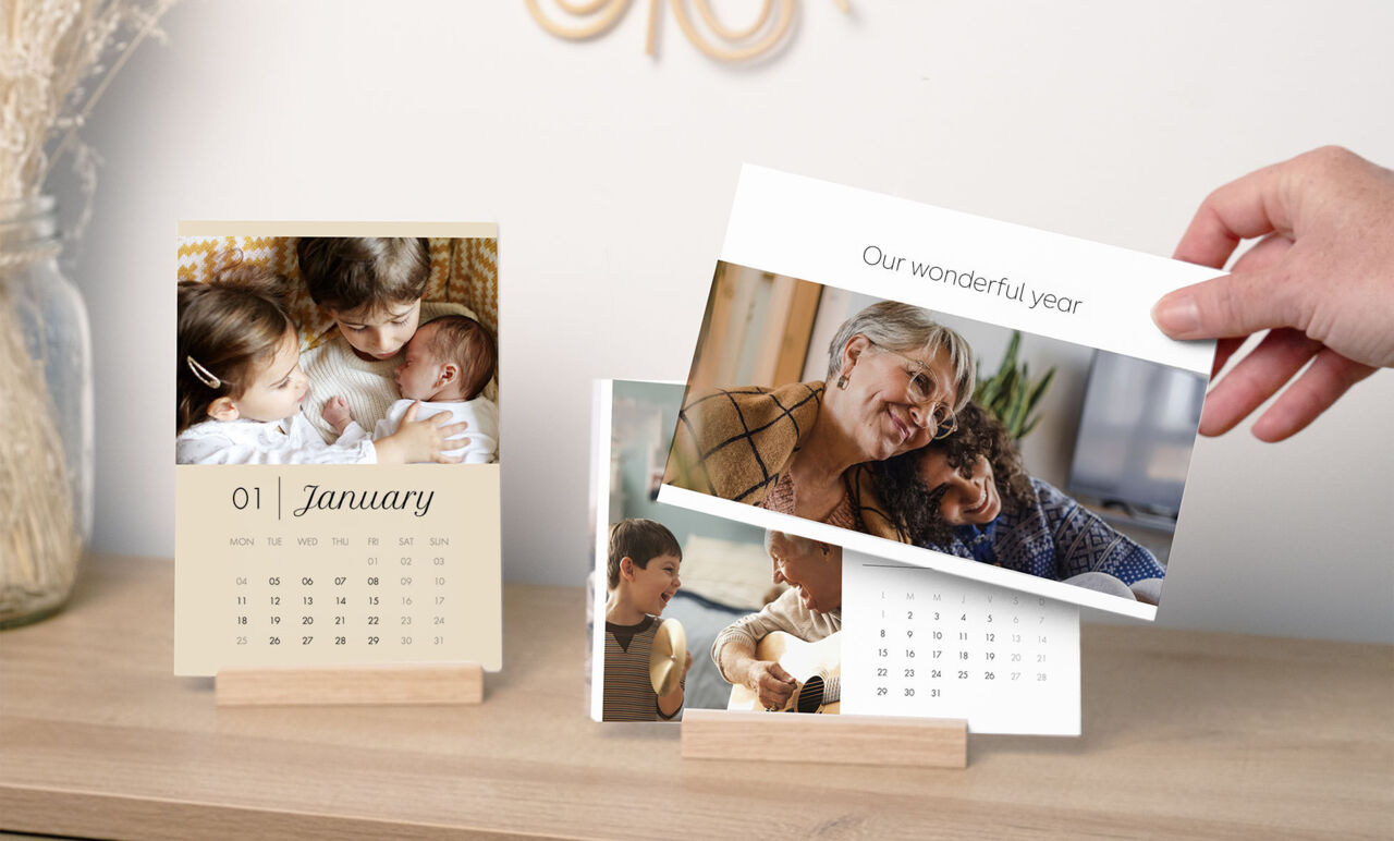 Square Desk Calendar
